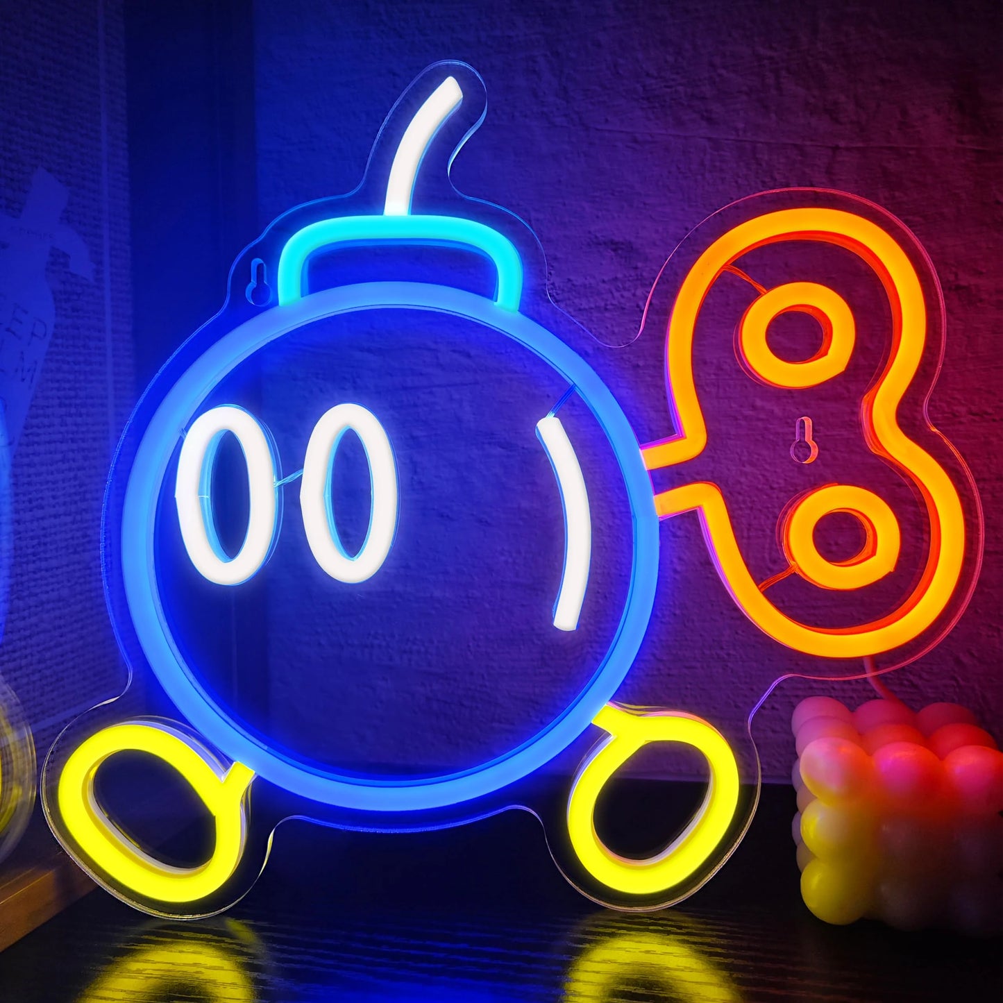Panneaux lumineux LED personnalisés pour décoration de paysage, adaptés aux mariages, aux anniversaires, aux bals de fin d'année, aux magasins et à la décoration murale de la maison