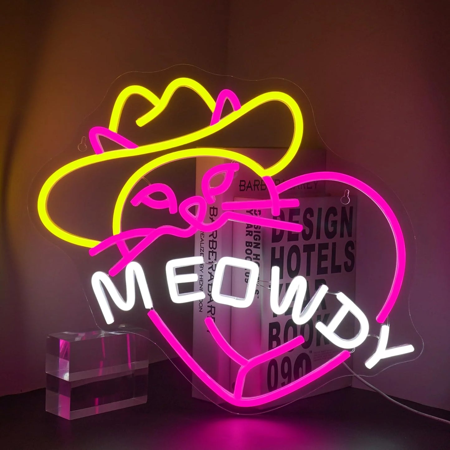 Wholesale New Hot-Selling Luminous LED Neon Lights Colorful ACrylic Sign Family Events Christmas Decoration Emitted Pink Red DC