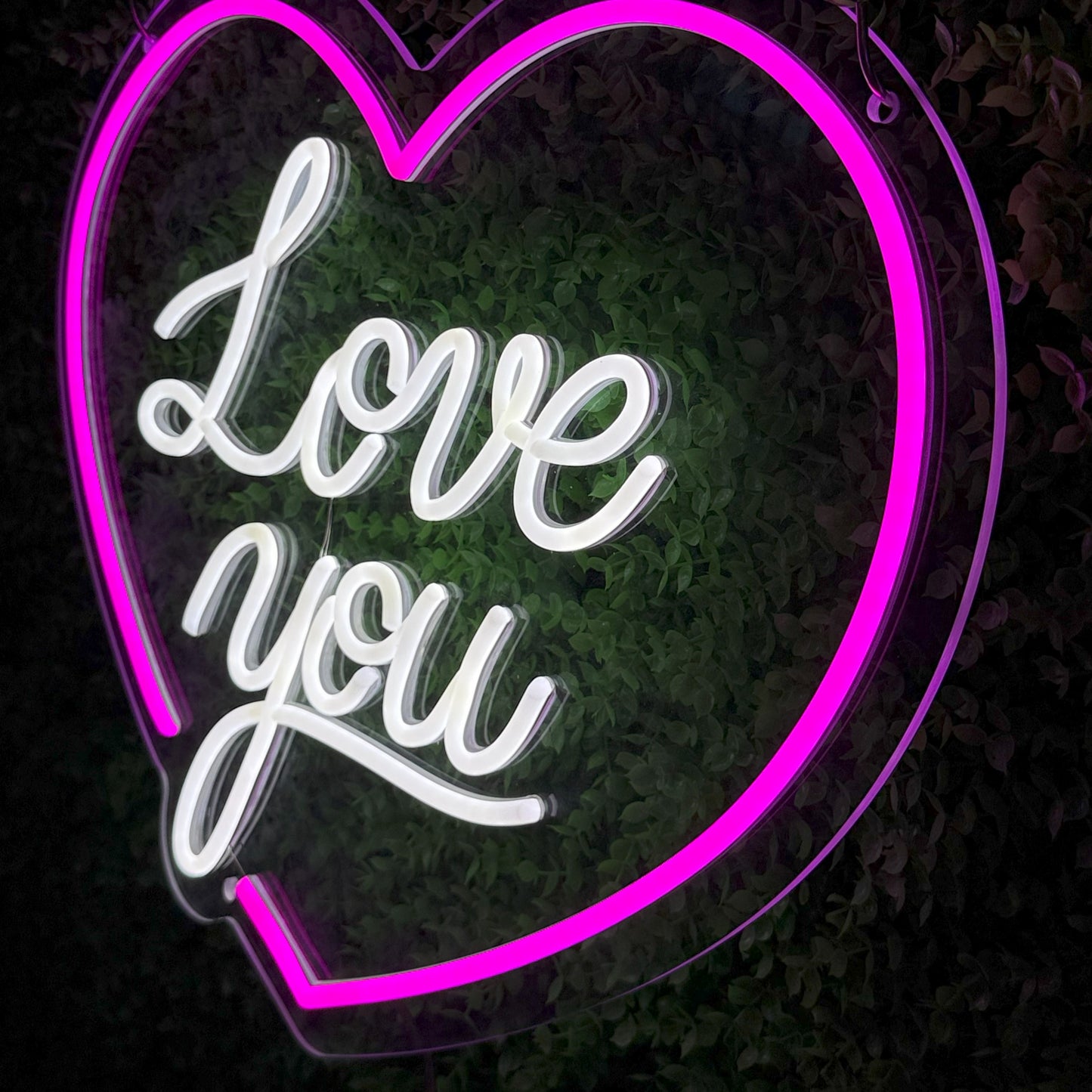"Love You" weddingsign