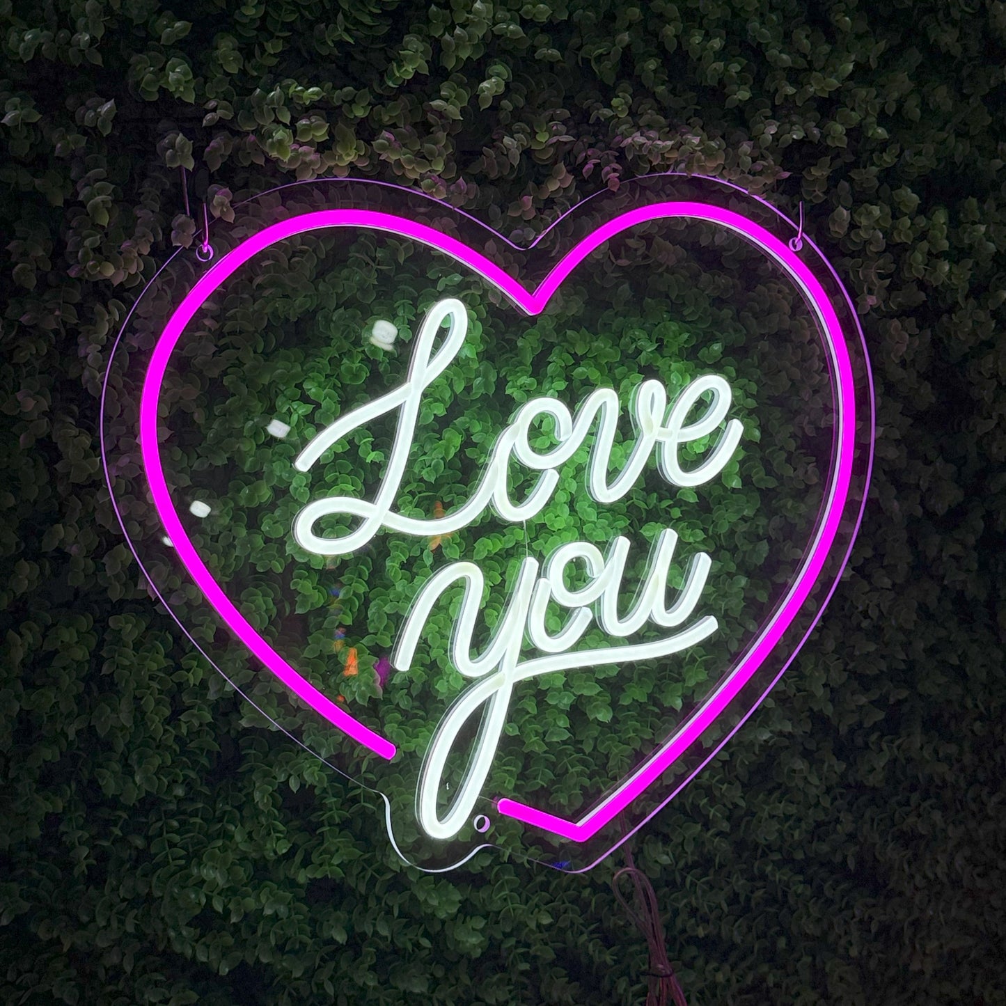 "Love You" weddingsign