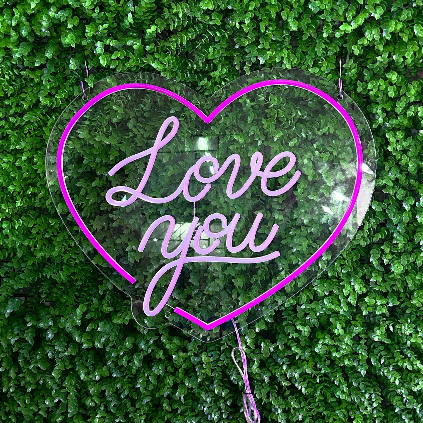 "Love You" weddingsign