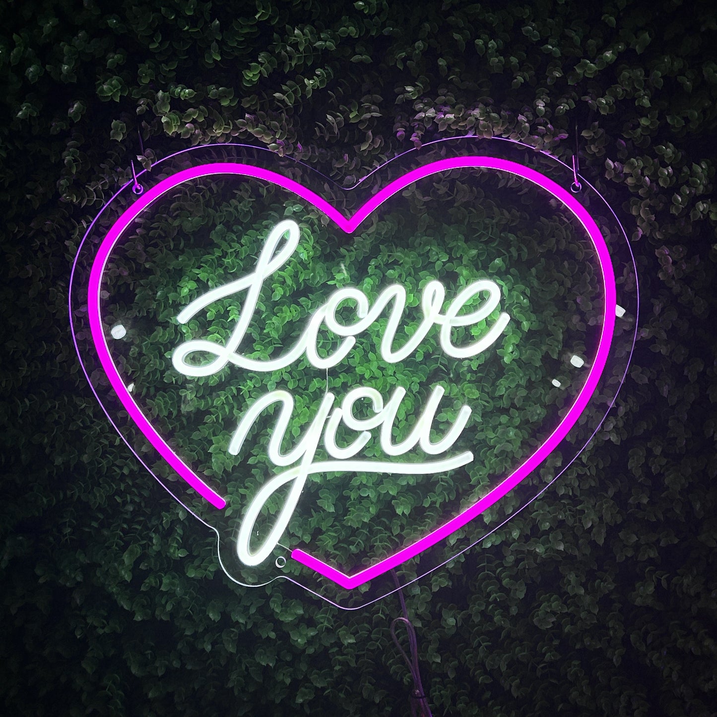 "Love You" weddingsign