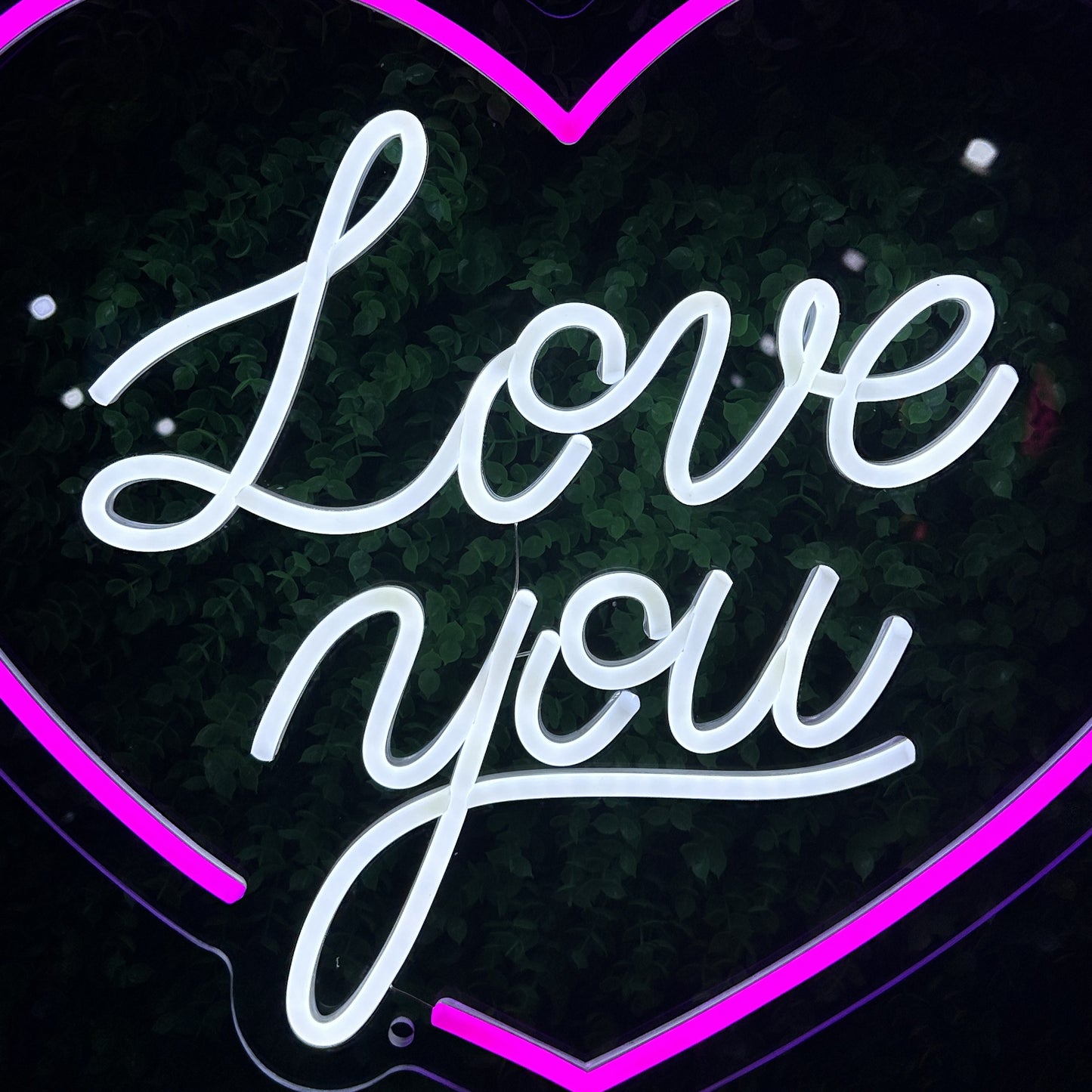 "Love You" weddingsign
