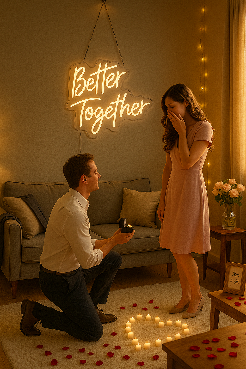 "Better Together" Wedding Neon Sign
