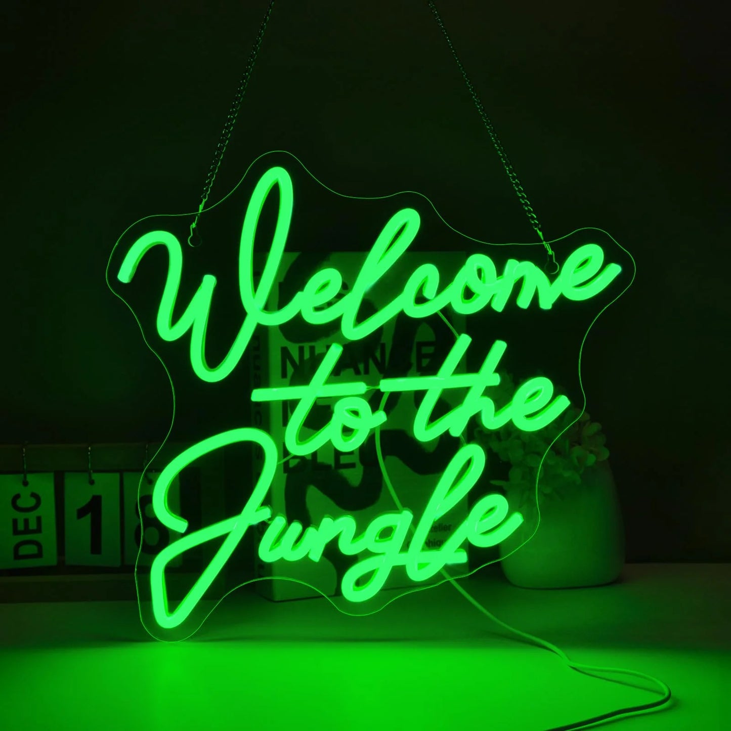 Free Customized Luminous Tube Led Neon Signs Wedding Party Office Company Family Bar Gym