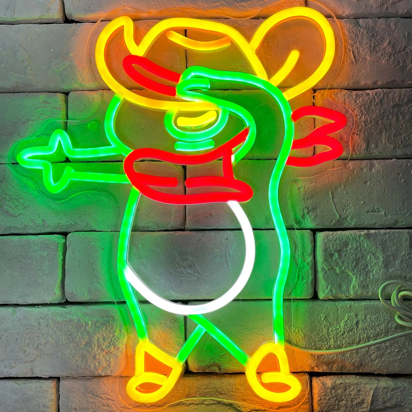 Led Neon Signs Minimum Order Quick Delivery Holiday Party Animal Anime Pattern Wall Decoration Light Emitting Diode