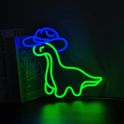 Dimmable Cat Led Neon Signs for Wall Decoration Glowing Sign Powered by USB Pet Shop Animal Party Kids Room Birthday Gift