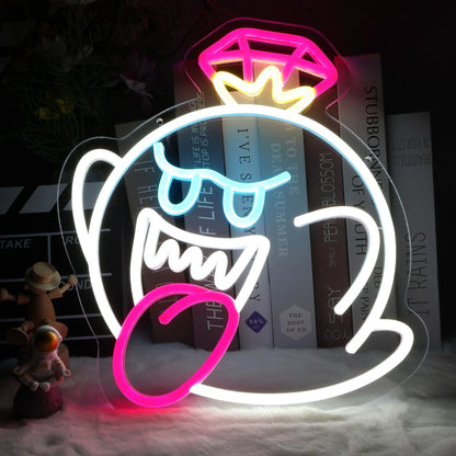 Quick Delivery Factory Customized Wedding Birthday Led Neon Signs Animal Cartoon Sign Neon Kids Room Bedroom Decorations