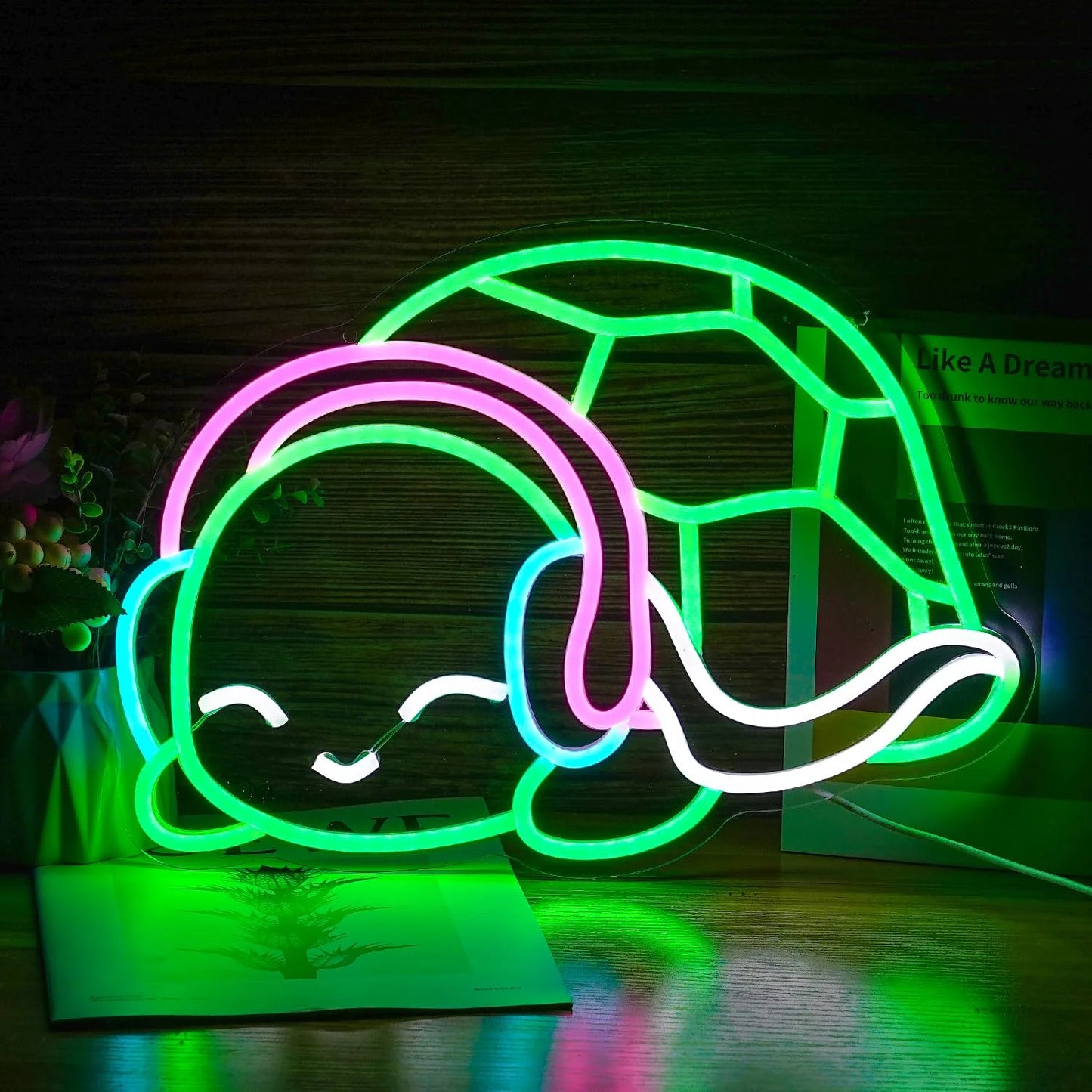 Led Neon Signs Minimum Order Quick Delivery Holiday Party Animal Anime Pattern Wall Decoration Light Emitting Diode