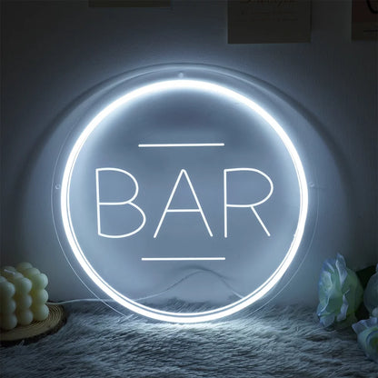 Modern Desktop LED Neon Desk Light Stylish Interior Decoration for Home Office Tabletop Neon Lamp Ambiance for Room