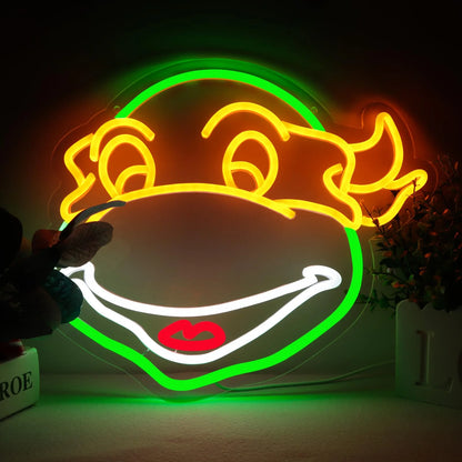 Customized Led Neon Signs Anime Character Signs Diy Room Game Room Animation Decorative Lights