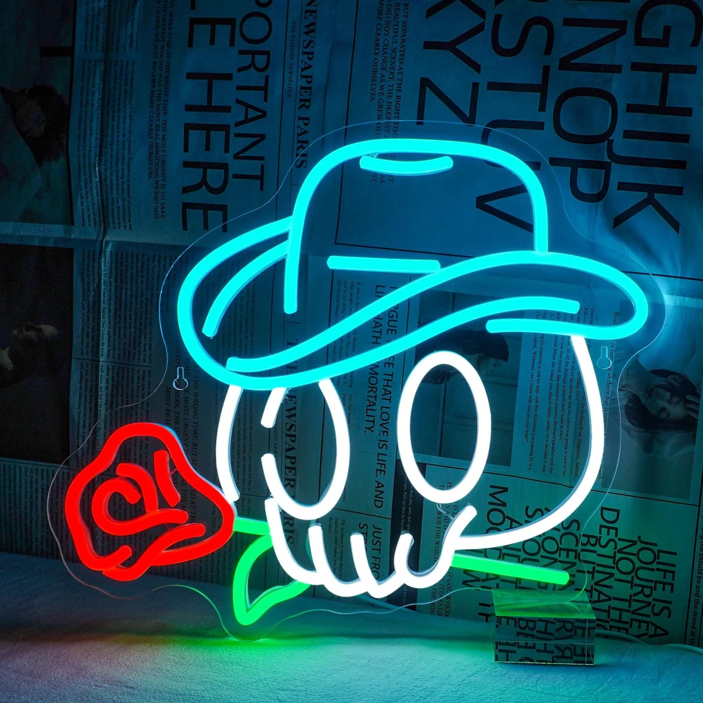 Instant delivery of beautiful wall mounted LED neon lights to add personalized Led Neon Signs decoration to your bedroom or room